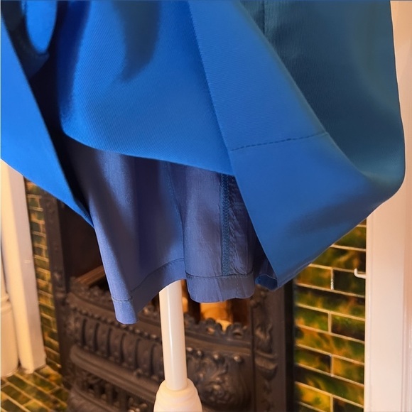 DANIEL HECHTER VTG Y2K Royal Blue Sleevless Mini Cocktail Dress Size 6 - Picture 7 of 11